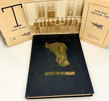 1933 TCU Horned Frog Yearbook Texas Christian University, Autographs + Programs picture