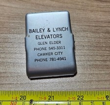 Vintage Bailey & Lynch Elevators Glen Elder Cawker City Kansas Advertising Clip picture