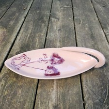 Vintage Winfield Pottery Rare Trinket Candy Dish Pink 