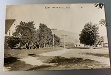 Antique RPPC Postcard - Street in East Haverhill, New Hampshire - UNPOSTED picture