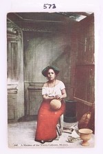 Maiden Tierra Caliente Mexico Postcard 2007 Vintage Colorized Divided Back picture