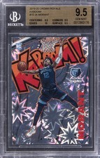 2019-20 PANINI KABOOM #10 JA MORANT ROOKIE RC BGS 9.5 picture