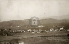 1910 Aromas San Benito CA California Birds Eye View Barns RPPC Postcard COPY picture