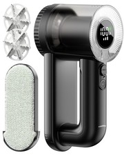 coldSky Large Fabric Shaver, 2-in-1 Electric Fabric Shaver & Lint Remover Black picture