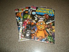 THE INFINITY GAUNTLET COMPLETE SERIES 1-6 HIGH GRADE picture