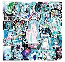 20 PCS Random Hatsune Miku Stickers For Skateboard Laptop Phone Water Bottle picture