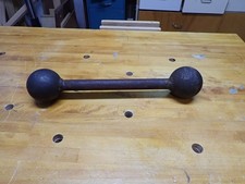 Antique cast iron bar shot foundry test Bar.   9lb 12oz, 16