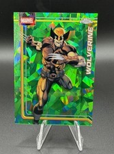2026 Topps Chrome Marvel Sapphire Green Refractor Wolverine /99 picture