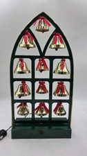 Vintage Christmas Ye Merrie Minstrel Caroling Bells 25 Carols free standing 18