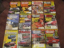 1998 1985 Mustang Monthly Magazine Lot 12 Issues picture