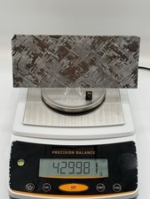 Historic CAPE YORK  - Iron IIIAB - 429g -  Meteorite Slice picture