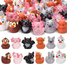 60Pcs Mini Resin Animal Ducks, Tiny Ducks for Hiding | Miniature Duck picture