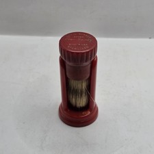 Vintage Shaving Brush Vintage Ever-Ready 200BH Red Marbled Catalin Bakelite picture