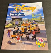 Spring 1991 Vintage DISNEY NEWS MAGAZINE Disney Afternoon Show DISNEYLAND picture