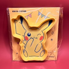 EDIYA Coffee x Pokemon Pikachu Plate Korea Limited 30th Anniversary Dish New picture