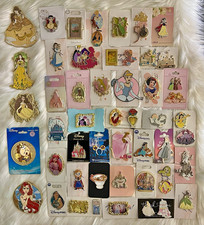 ATTN RESELLERS: Large Collection of 53 Auth / Fantasy Princess Pins. LE, Jumbos picture