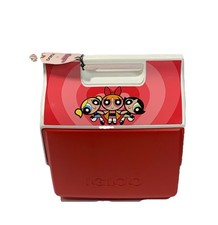 The PowerPuff Girls 7 Qt Cooler Igloo Playmate Character Graphics NWT picture