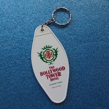 Disney The Hollywood Tower Hotel Keyring Room 1313 Disneyland Key Chain Souvenir picture
