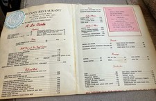 Vintage Flynn’s Bay Shore New York Menu picture