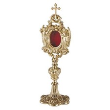 Religious Beautiful Design Small Reliquary Sudbury Brass For Church & Chapel picture