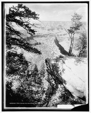 Photo:Grand Canyon Arizona 1900s Near Bridge Grand View Hotel Canyon Vista picture