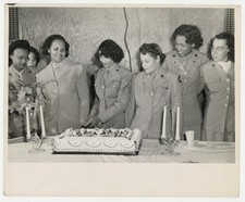 6888th Central Postal WWII African American Women Soldiers 1940 Cecil Layne Army picture