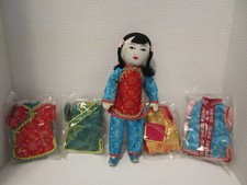 Oriental / Asian Cloth Doll 10