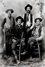 1870's The James Gang 4x6 photo picture