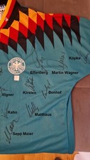 SIGNED GERMANY DFB Squad World Cup 94 JERSEY, Collected by Illgner, COA picture