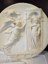 Studio Dante di Volteradici 3D Alabaster Plate The Annunciation BC 1754 picture