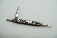 Vintage Antique Sheffield IXL Wostenholm Silver Pocket Knife 7.1cm JB50 picture