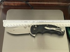 Benchmade 300-1 First Production /750 Ball Axis Flip Thumb Stud / Original Box picture