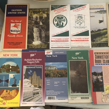 Vintage Road Maps Various States picture