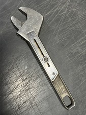 Vtg Petersen Tool Co Stainless Steel 8” HELIX Sliding Adjustable Wrench USA🟡 picture