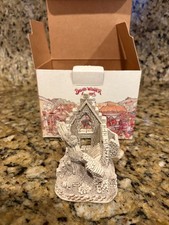 David Winter Paint Your Own Cottage 2001 Unpainted Resin Figurine with paint picture