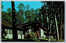 Itasca State Park Minnesota Forest Inn Stone Building 1962 Vintage Postcard MN picture