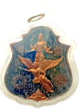 Thai Amulet Narayan Garuda Rahu Indra Eruwan Magic Talisman Protection Powerful picture