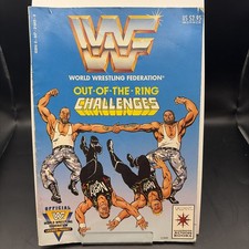 WWF WORLD WRESTLING FOUNDATION OUT OF THE RING CHALLENGES Valiant Comics WWE picture