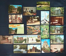 Vtg Illinois Postcard Lot of 20 - 14 Chrome, 5 Linen, 1 Lincoln Home Souvenir picture