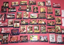 1995 Coca-Cola Sprint Premier Phone Cards Cels 50 Card Complete Trading Set Mint picture