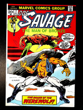 DOC SAVAGE #7 (10/73 9.6) PERFECT MINT 20c BRONZE-AGE WEREWOLF RICH BUCKLER picture