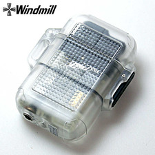 WINDMILL Lighter ZAG Turbo Windproof Clear Made In Japan NEW picture