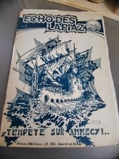 L'écho Des Laptaz Num 1 Tempête Sur Annecy / Journal De Médiation d'Annecy 1975 picture