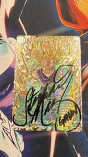 Dragon Ball Super Bursting Rage BT22-138 SCR Signed By Stephanie Naldony picture