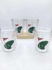 Vintage Tervis Tumbler 12oz Golf 19th Hole Insulated Cups Set of 4 Made in USA picture