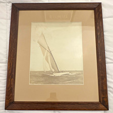 1895 the defender By A.LOEFFLER Photographed Original  picture