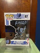 Funko Pop Ja Morant #87 Signed With Inscription— JSA COA — Rare picture
