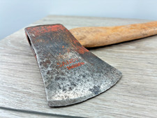 Vintage Sandvik S.A. Wetterlings Sweden Hatchet Camp Scout Axe Tool .6kg 1.25lbs picture