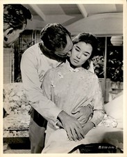 BR58 Rare Original Photo GORGEOUS EXOTIC WOMAN Romantic Scene Budior Seduction picture