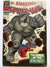 Marvel Comics The Amazing Spider-Man #41 (Oct 1966) The Horns of the Rhino picture